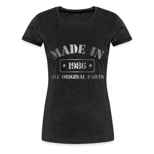 Made in 1986 - Women's Premium T-Shirt