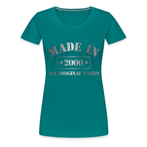 Made in 2000 - Women's Premium T-Shirt