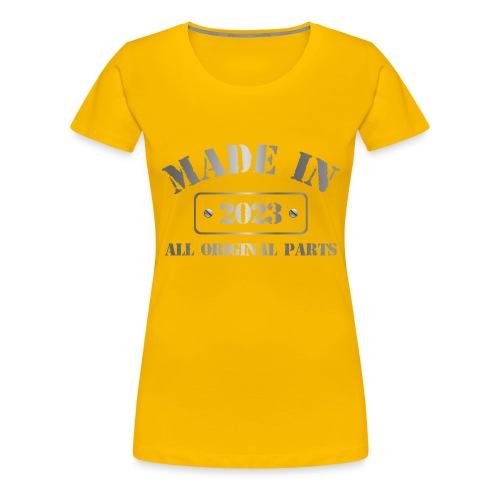 Made in 2023 - Women's Premium T-Shirt