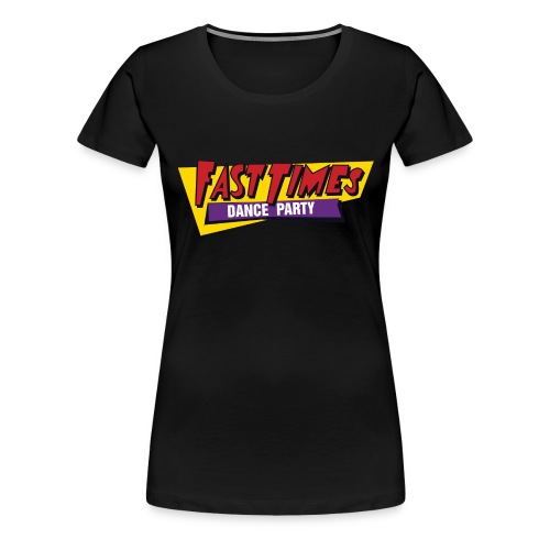 FastTimes LARGE logo_1 - Women's Premium T-Shirt