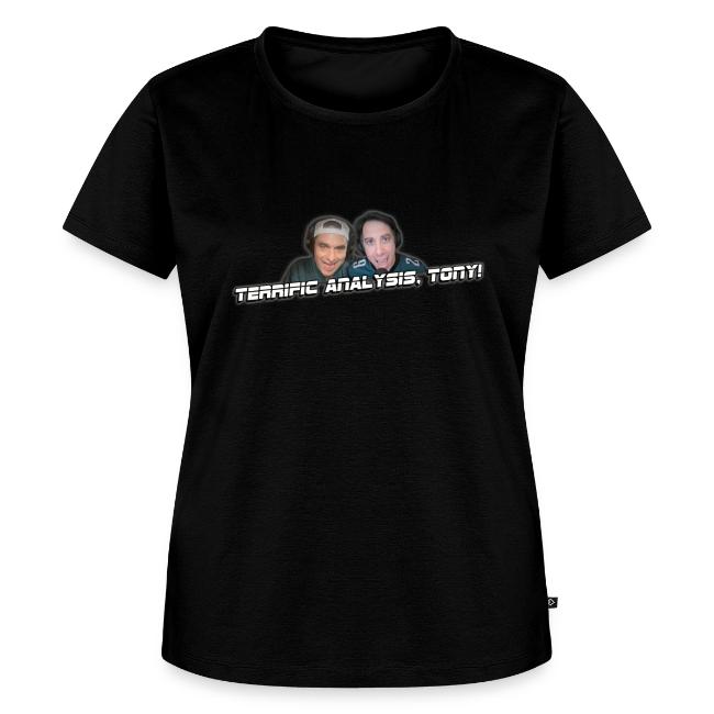 TERRIFIC ANALYSIS, TONY! (WITH GLOW)