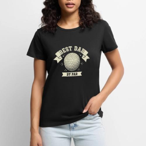 Best Dad By Par Retro Vintage Style - Women's Premium T-Shirt