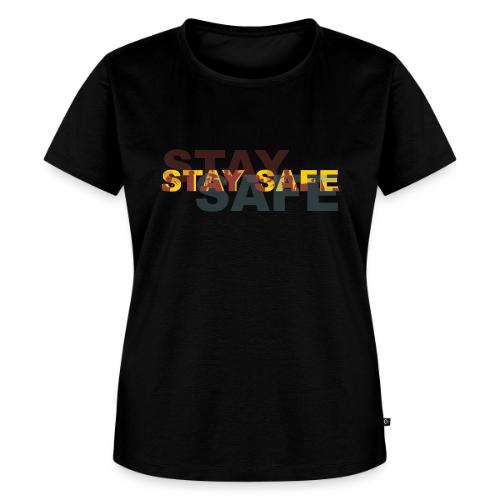 Stay Safe face mask - Women's Premium T-Shirt