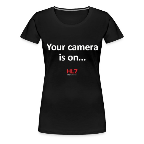 2021 WGM - camera - Women's Premium T-Shirt