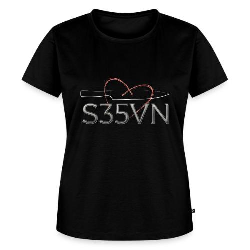 I Love S35VN Knife Steel Design - Women's Premium T-Shirt