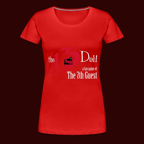 The 13th Doll Logo - Women's Premium T-Shirt