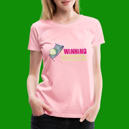Winning Volleyball - Women's Premium T-Shirt
