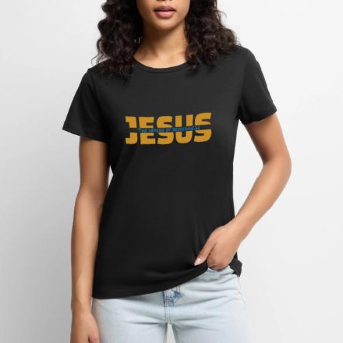Jesus The Healer of Brokenness – Christian Faith - Women's Premium T-Shirt