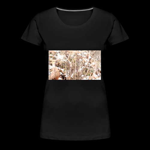 Bright Snow Nature Photo - Women's Premium T-Shirt