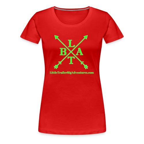 Green LTBA Logo - Women's Premium T-Shirt