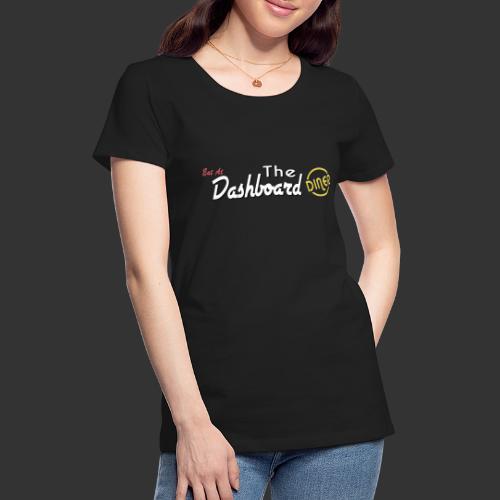 The Dashboard Diner Horizontal Logo - Women's Premium T-Shirt