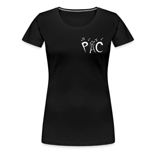 PAC Logo White - Women's Premium T-Shirt