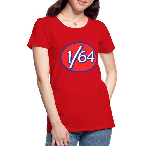 One Sixty Four -- vintage auto inspired oval - Women's Premium T-Shirt