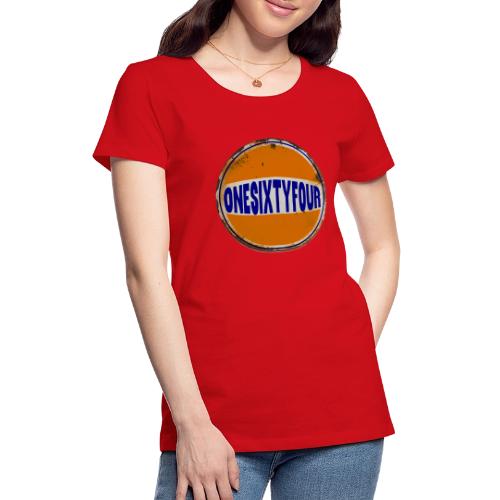One Sixty Four --vintage auto inspired orange - Women's Premium T-Shirt