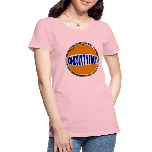 One Sixty Four --vintage auto inspired orange - Women's Premium T-Shirt