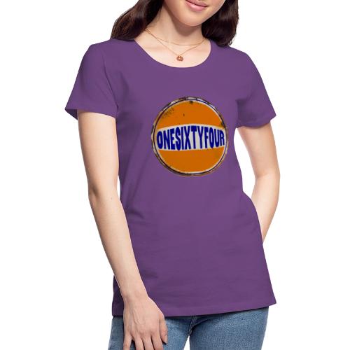 One Sixty Four --vintage auto inspired orange - Women's Premium T-Shirt