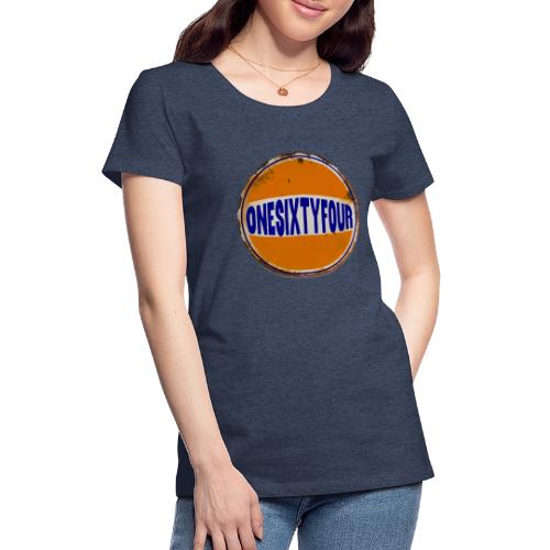 One Sixty Four --vintage auto inspired orange - Women's Premium T-Shirt