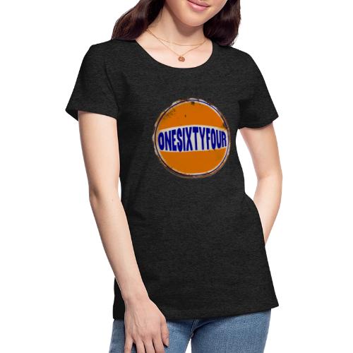 One Sixty Four --vintage auto inspired orange - Women's Premium T-Shirt