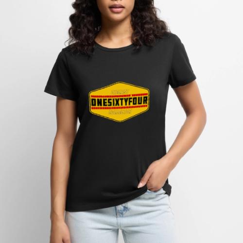 One Sixty Four -- vintage auto inspired yellow - Women's Premium T-Shirt
