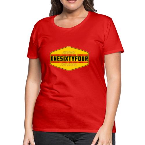 One Sixty Four -- vintage auto inspired yellow - Women's Premium T-Shirt