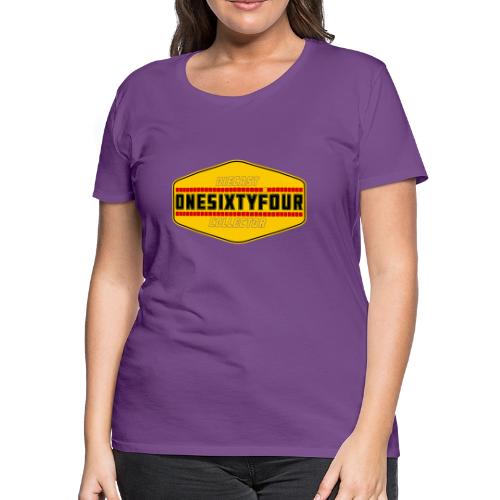 One Sixty Four -- vintage auto inspired yellow - Women's Premium T-Shirt