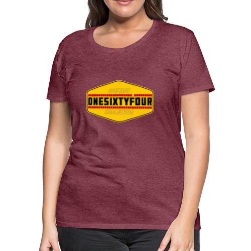 One Sixty Four -- vintage auto inspired yellow - Women's Premium T-Shirt