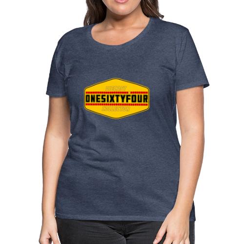 One Sixty Four -- vintage auto inspired yellow - Women's Premium T-Shirt