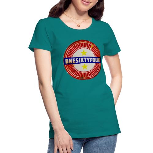 One Sixty Four -- vintage inspired design - Women's Premium T-Shirt