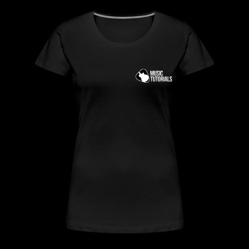 Music Tutorials Logo - Women's Premium T-Shirt
