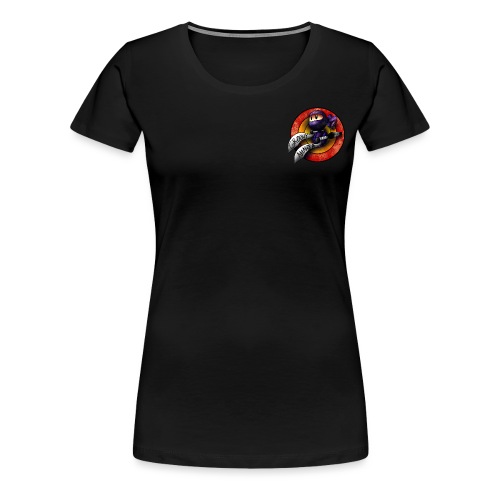 Groovy Ninja Logo - Women's Premium T-Shirt