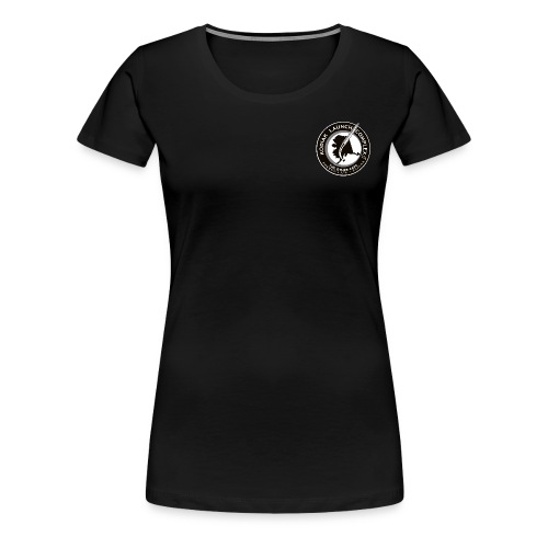 KLC logo circle bw - Women's Premium T-Shirt