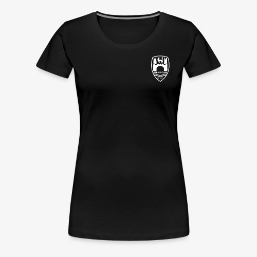 GTI & R Logo - white - Women's Premium T-Shirt