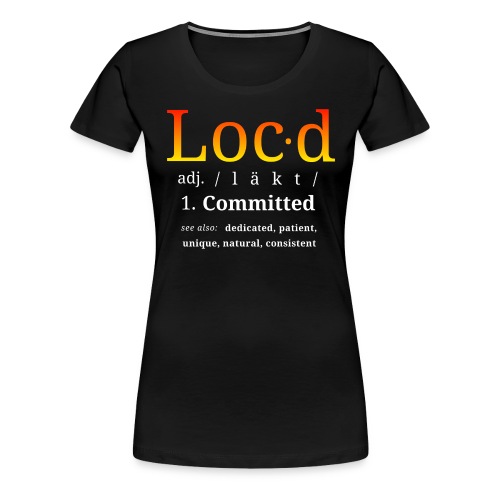 The Original Loc'd Crop top - Women's Premium T-Shirt