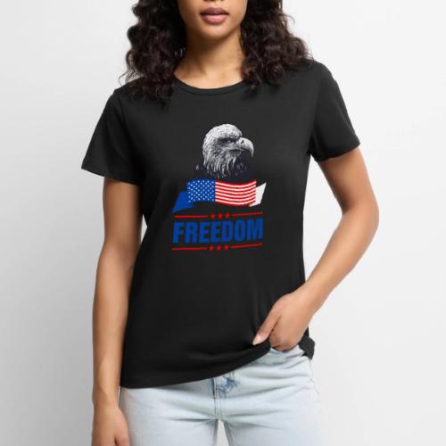 American Eagle of Freedom - Women's Premium T-Shirt