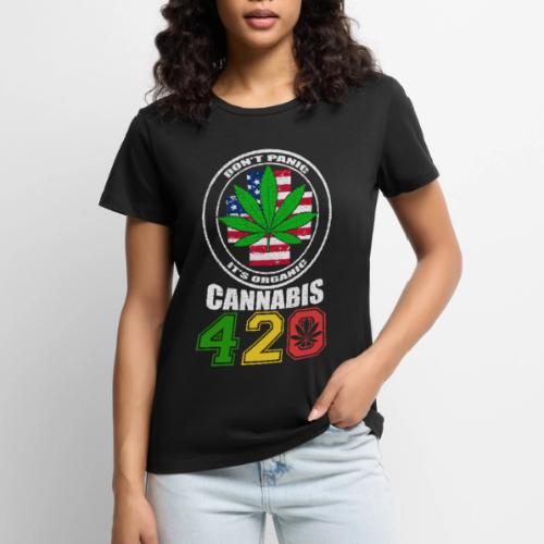 Side Splitting 420 My Medical Weed Marijuana - Women's Premium T-Shirt