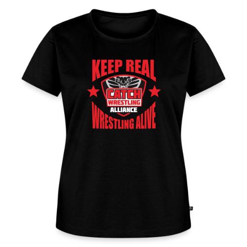 Keep Real Wrestling Alive - Women's Premium T-Shirt