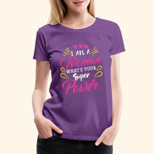 woman - Women's Premium T-Shirt
