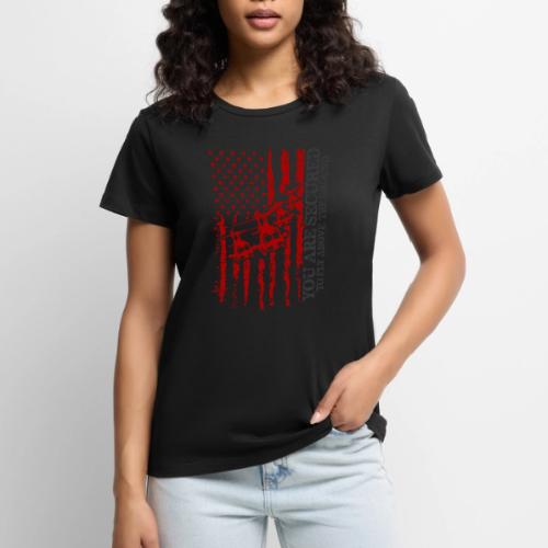 You are Secured To Fly Above The Ground - Women's Premium T-Shirt