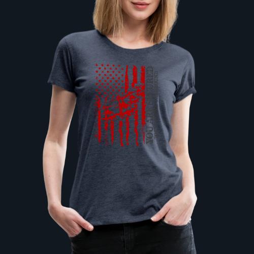 You are Secured To Fly Above The Ground - Women's Premium T-Shirt