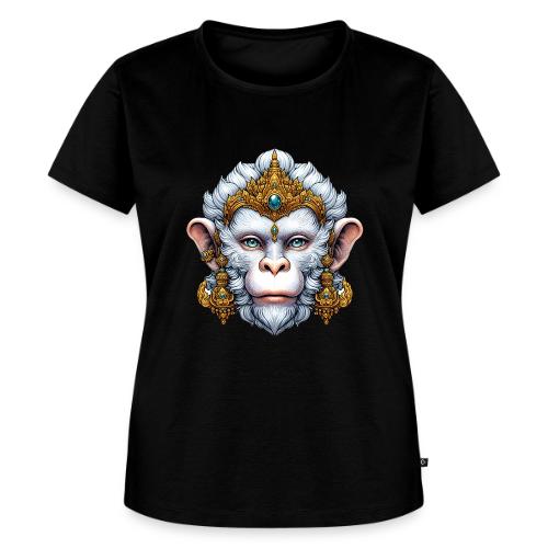 Thai Hanuman Monkey Deity Mask - Women's Premium T-Shirt