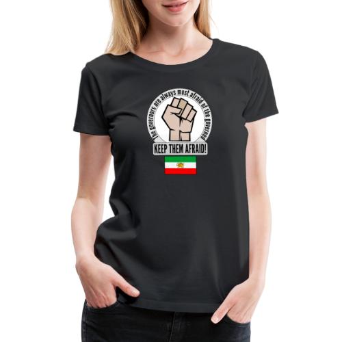 Iran - Clothes and items in support for the people - Women's Premium T-Shirt