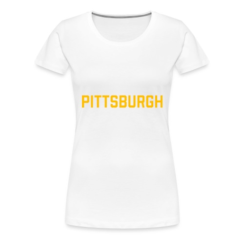 nothing stops pittsburgh - Women's Premium T-Shirt