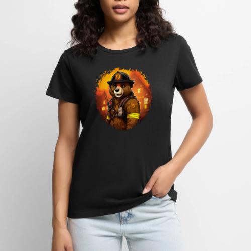Bears Firefighter - Women's Premium T-Shirt