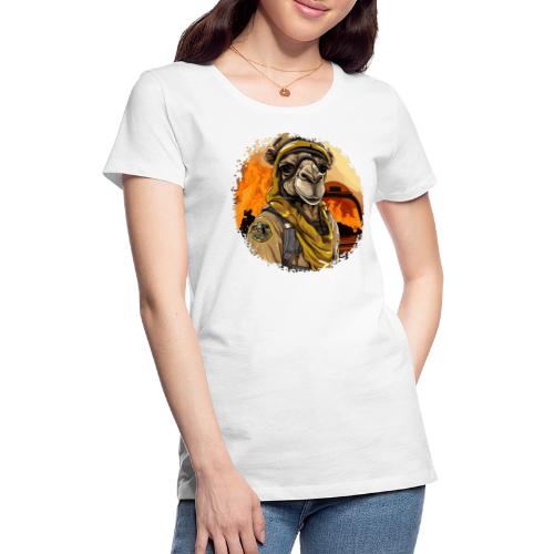 Camel Firefighter - Women's Premium T-Shirt