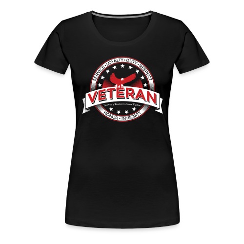 Veteran Soldier Military - Women's Premium T-Shirt