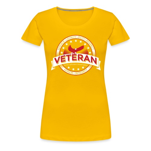 Veteran Soldier Military - Women's Premium T-Shirt