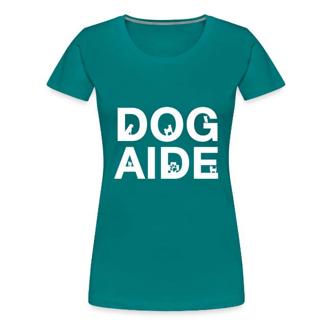 dog aide NEW white