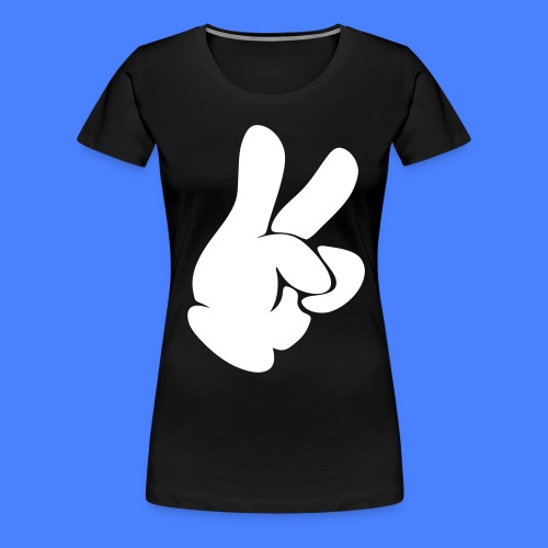 Dueces Hand - stayflyclothing.com - Women's Premium T-Shirt