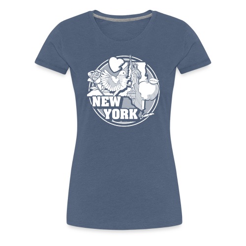 I NEW YORK LOVE - Women's Premium T-Shirt