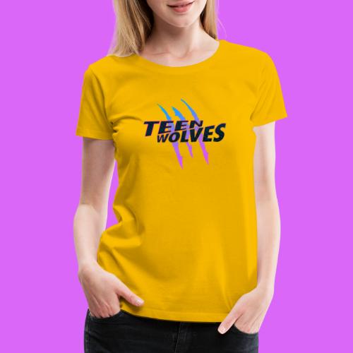 Teen Wolves Logo - Women's Premium T-Shirt